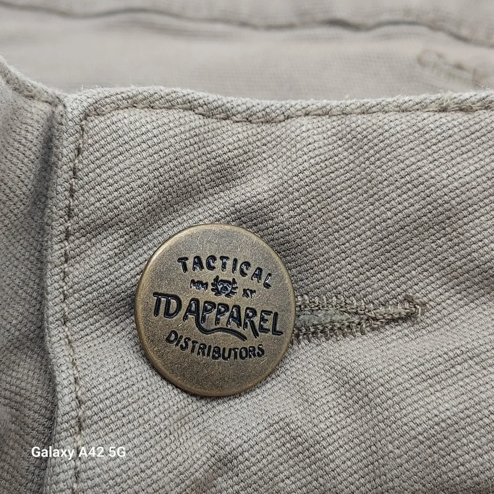 TD Apparel Braddock Pant Khaki Men's Size 40x30 Cargo‎ Work Utility